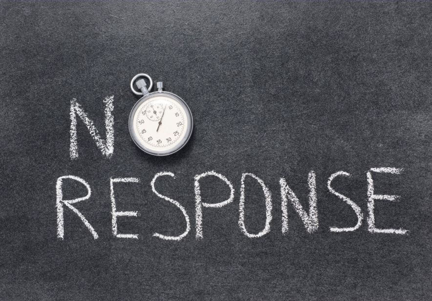no response is a response