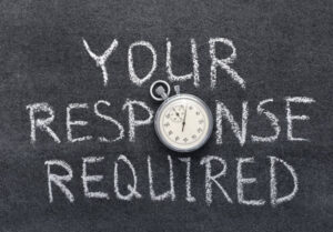 no response is a response